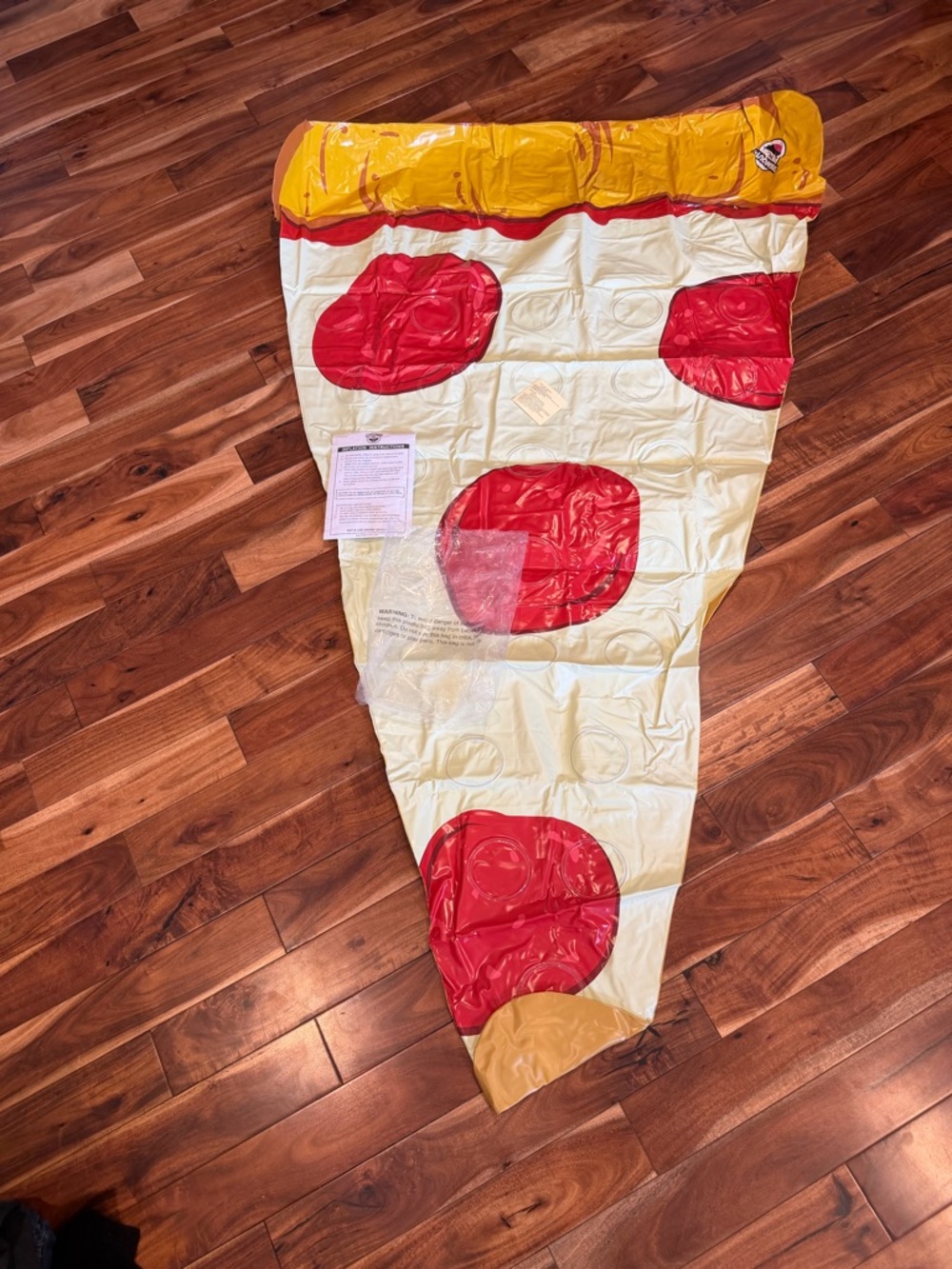 Big Mouth Inflatable Pizza Slice Float - Yellow, Red, Cream brand new